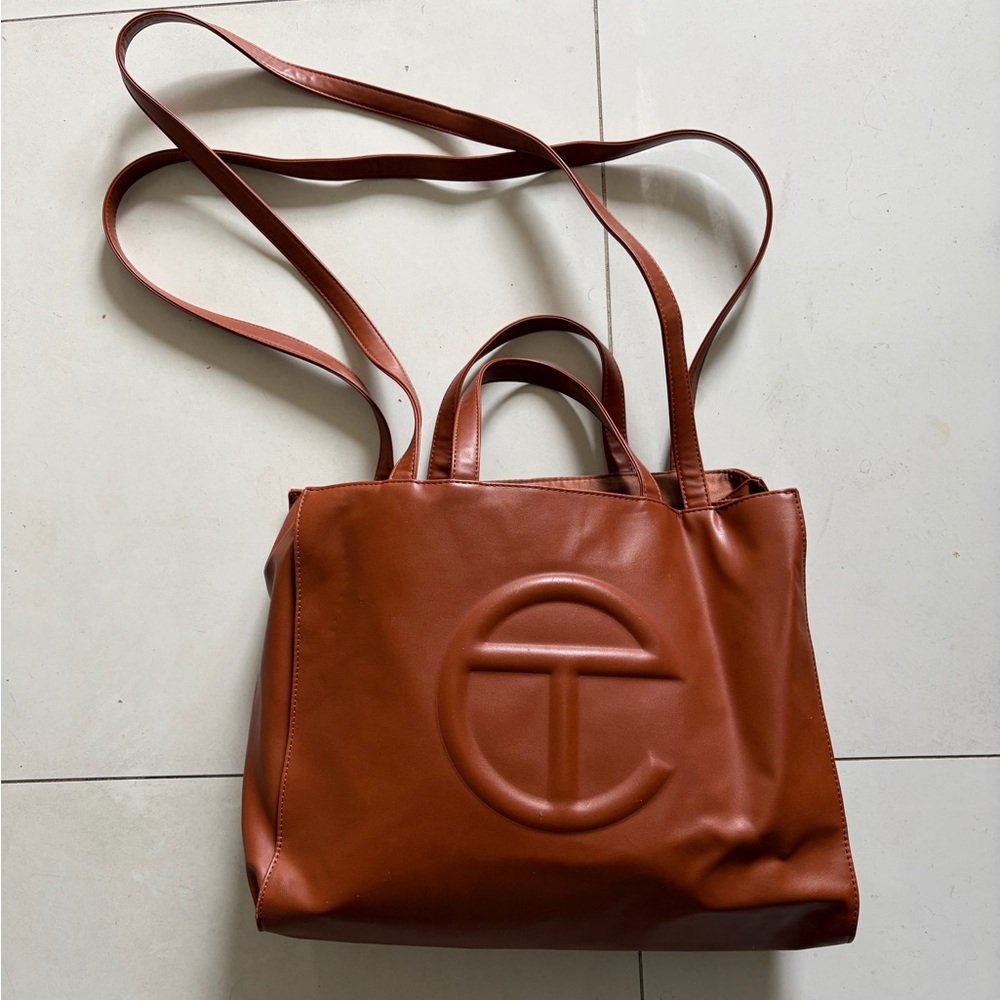 Telfar Tan Shopping Bag